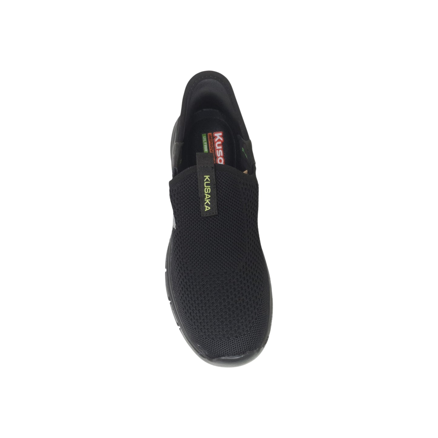 Slipon-10 Black Mens Sports Shoes