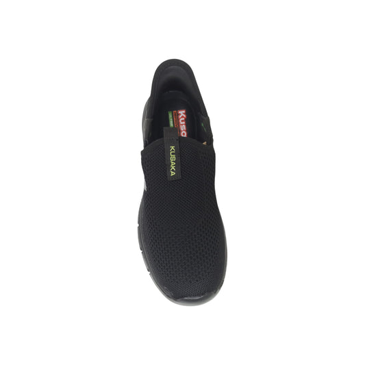 Slipon-10 Black Mens Sports Shoes