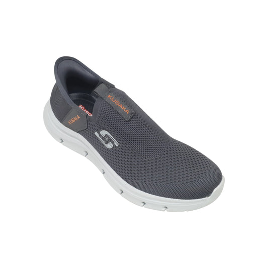 Slipon-10 Grey Mens Sports Shoes