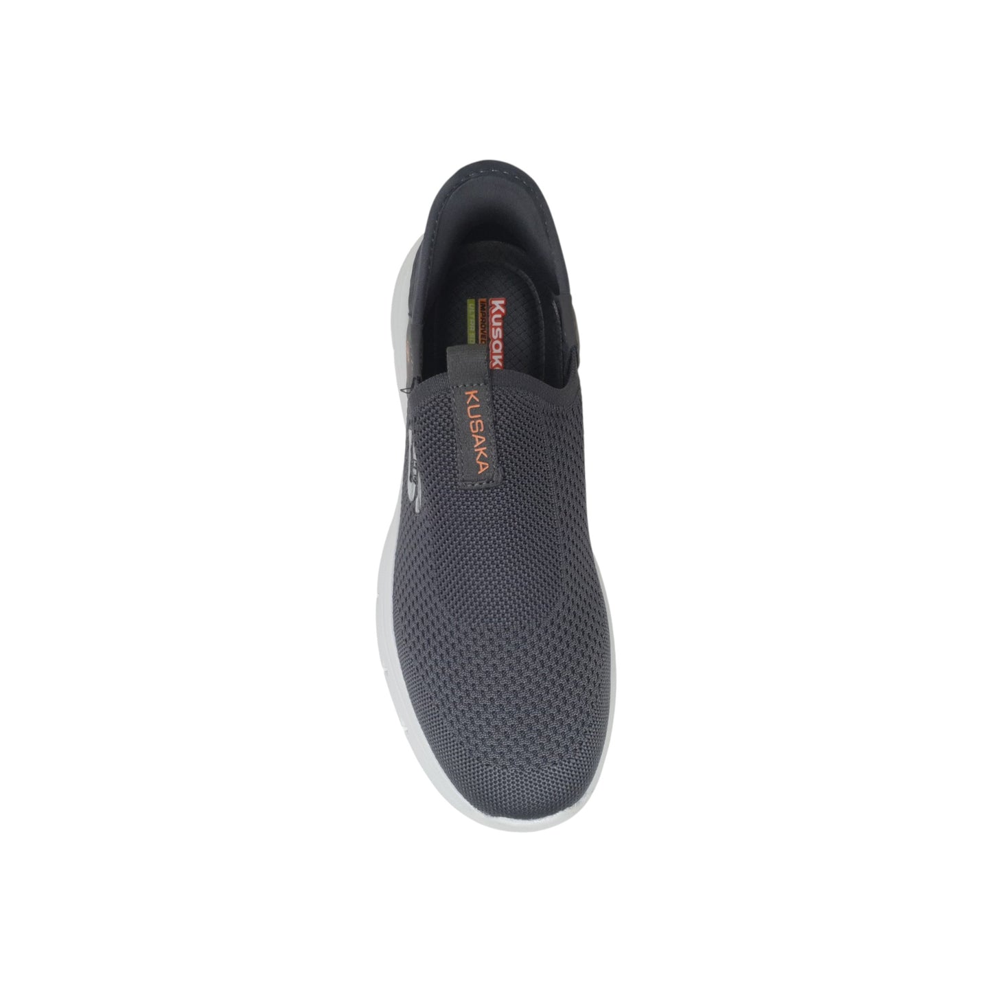 Slipon-10 Grey Mens Sports Shoes
