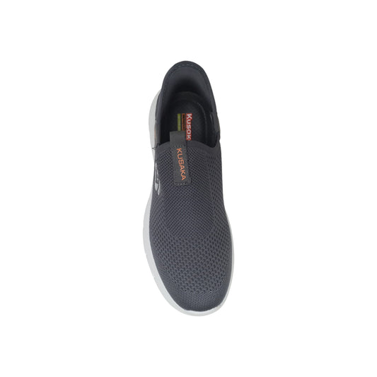 Slipon-10 Grey Mens Sports Shoes