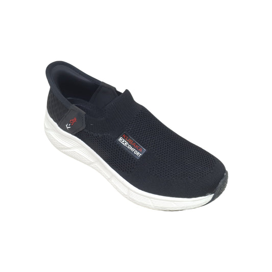 SLIPON-119 Black Mens Sports Shoes