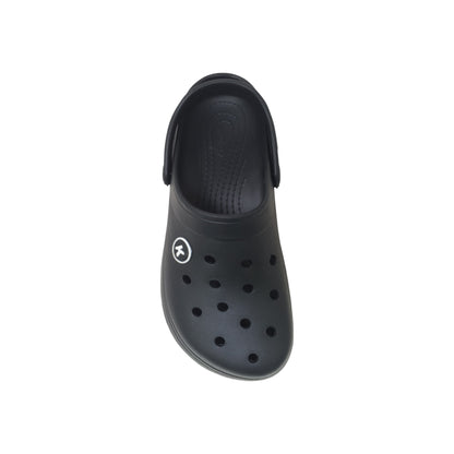 SOORMA-Black Mens Clogs & Sliders