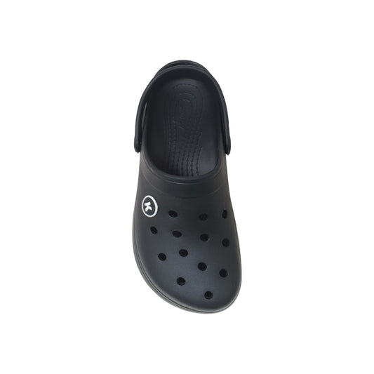 SOORMA-Black Mens Clogs & Sliders