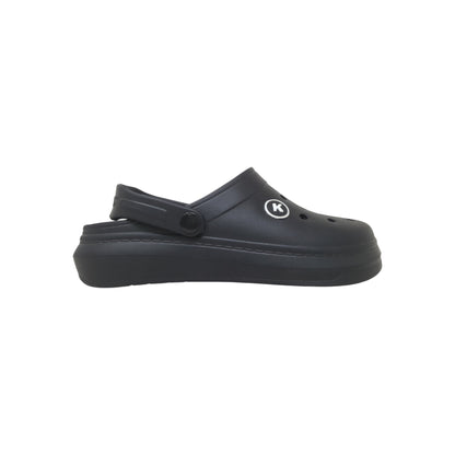 SOORMA-Black Mens Clogs & Sliders