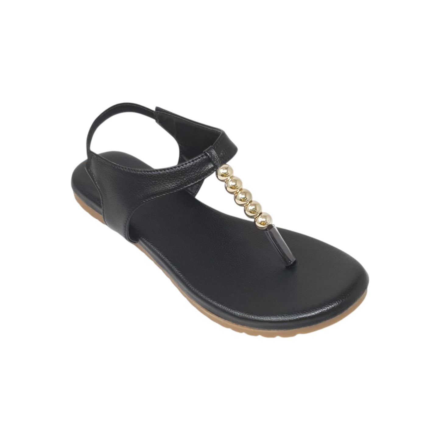 SP-102 Black Womens Sandals
