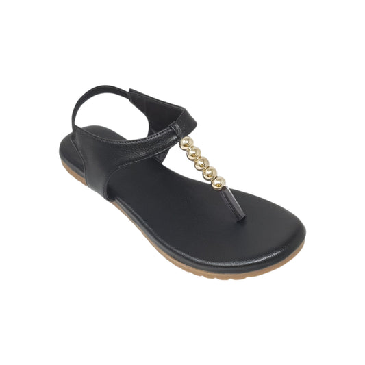 SP-102 Black Womens Sandals