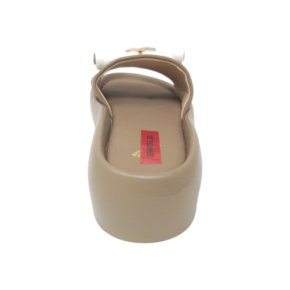 SP-103 Beige Womens Heels & Platforms