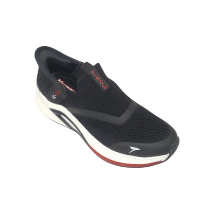 Slipon-125 Black Mens Sports Shoes