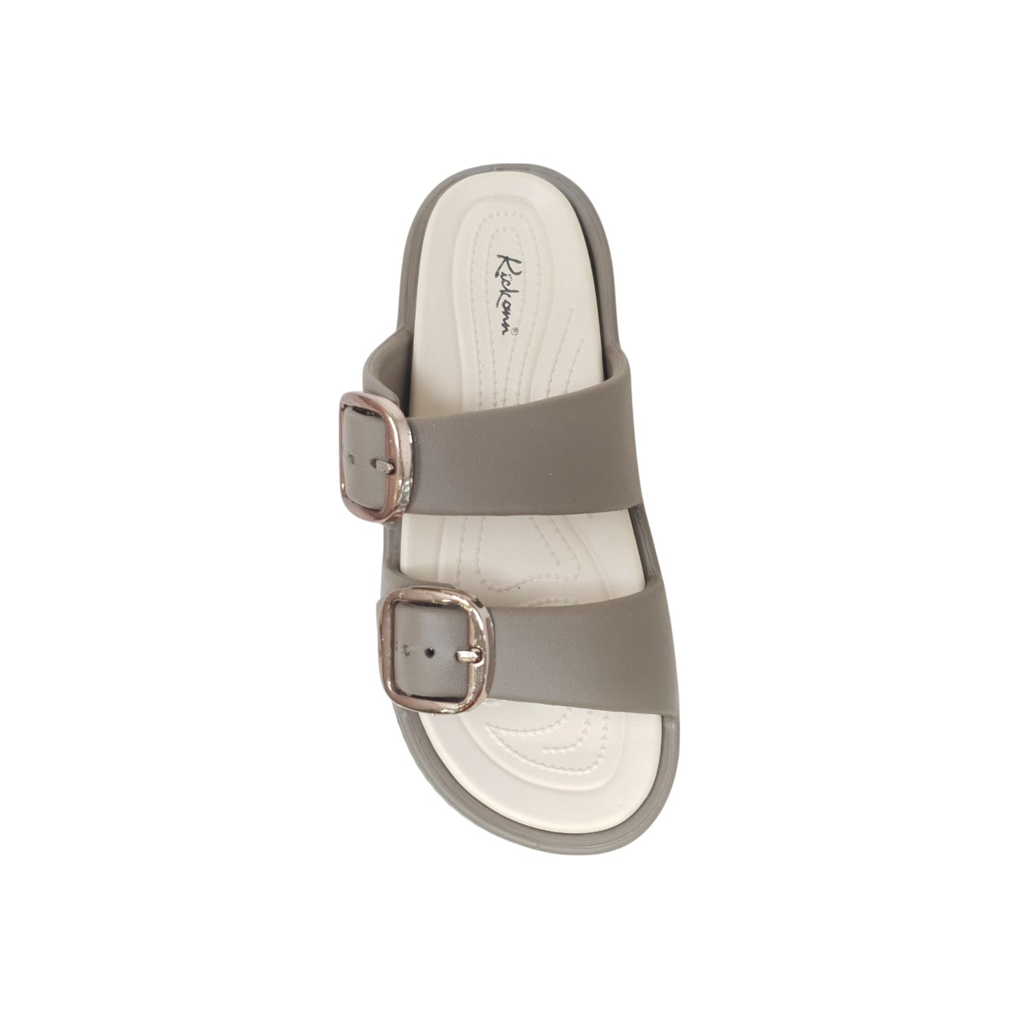 TR-102 Beige Womens Clogs & Sliders