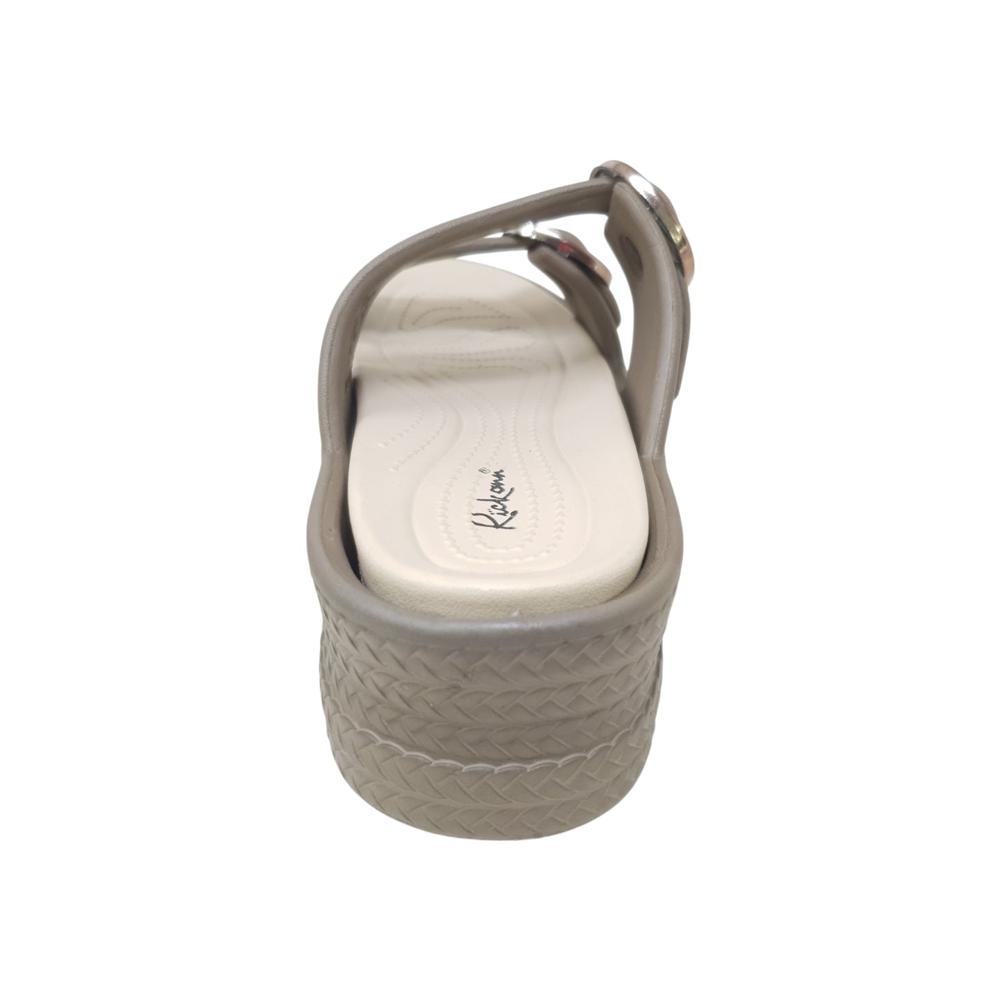 TR-102 Beige Womens Clogs & Sliders