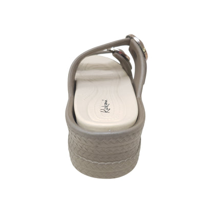 TR-102 Beige Womens Clogs & Sliders
