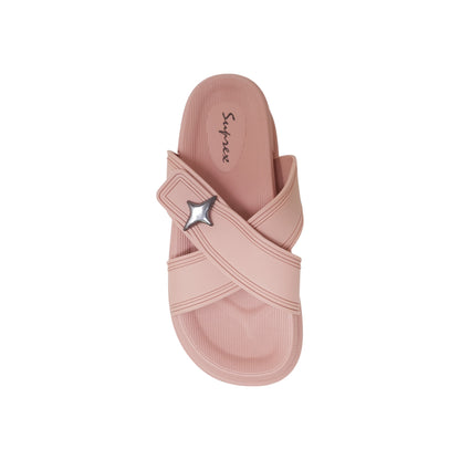 TR-103 Peach Womens Clogs & Sliders
