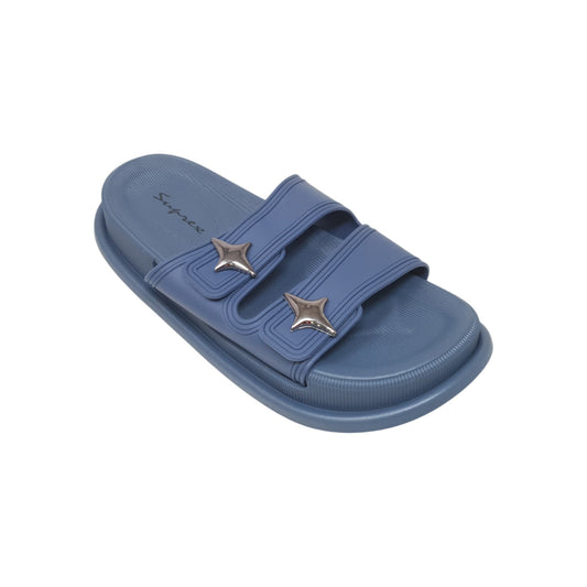 TR-105 Blue Womens Clogs & Sliders