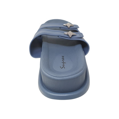 TR-105 Blue Womens Clogs & Sliders