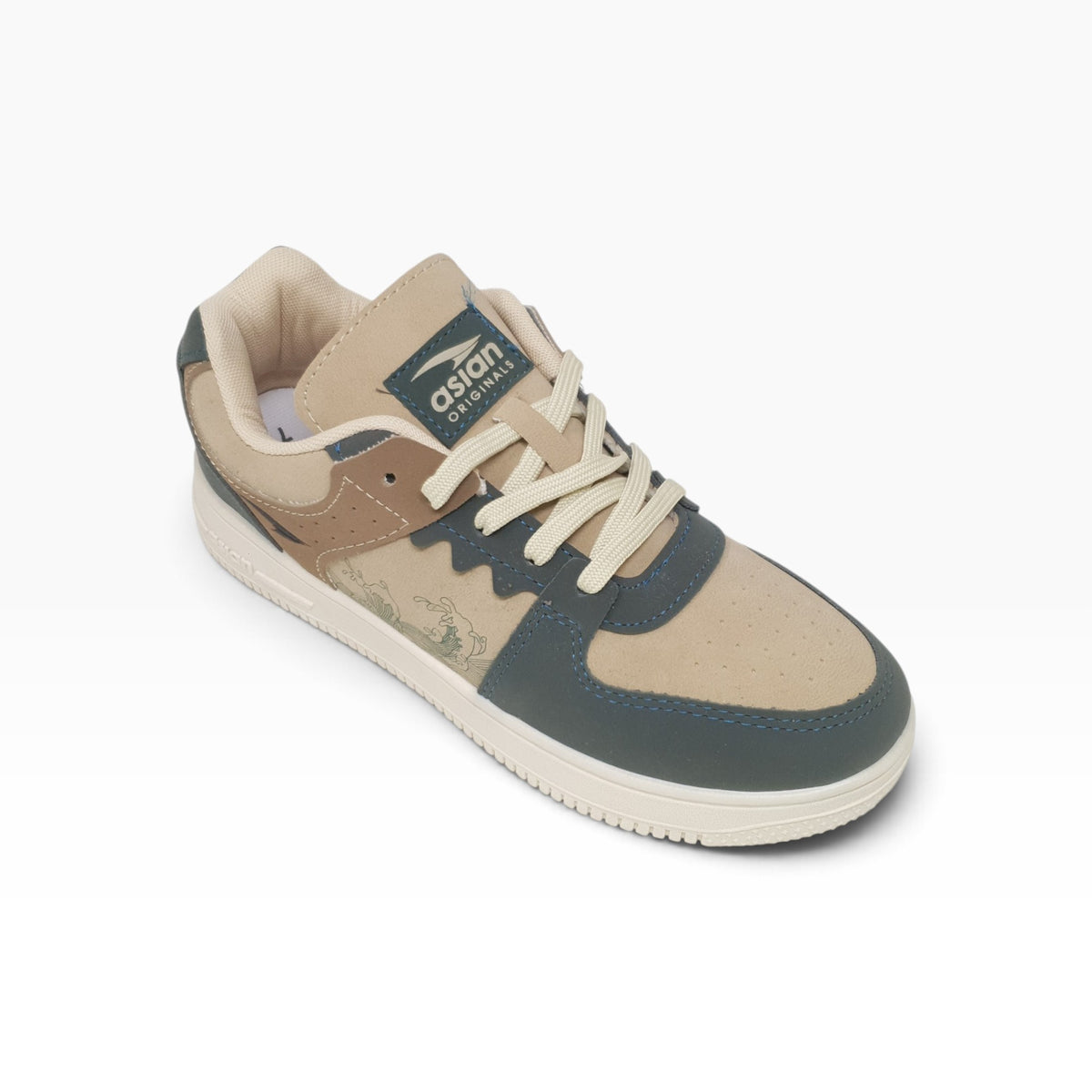 Thunder-07 Green Mens Sports Shoes
