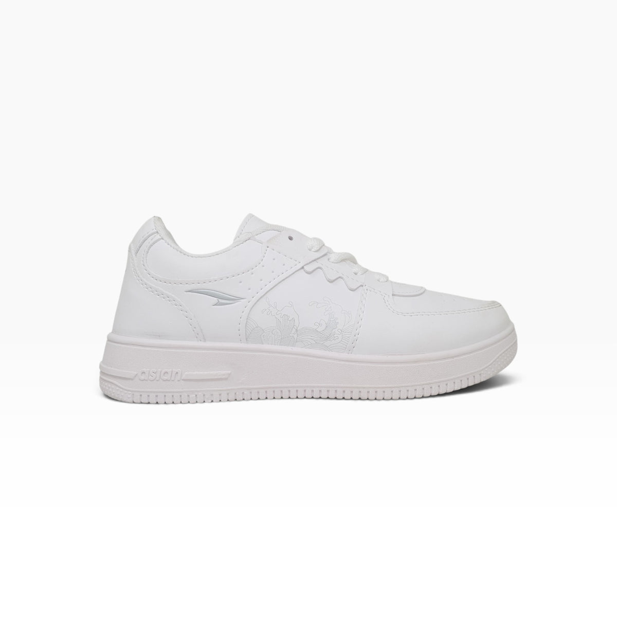Thunder-07 White Mens Sports Shoes