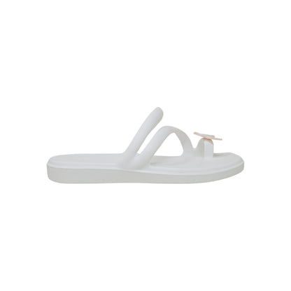 VANILLA-White Womens Clogs & Sliders